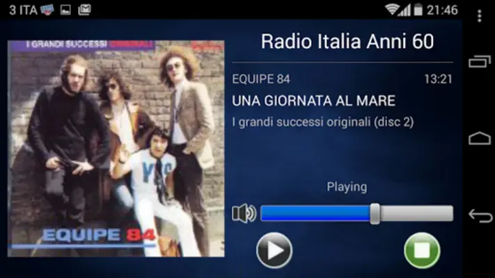 Radio Italia Anni 60 TAA android App screenshot 2