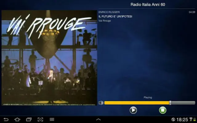 Radio Italia Anni 60 TAA android App screenshot 5